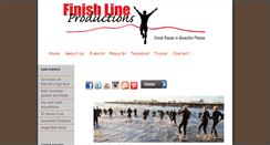 Desktop Screenshot of finishlineproduction.com